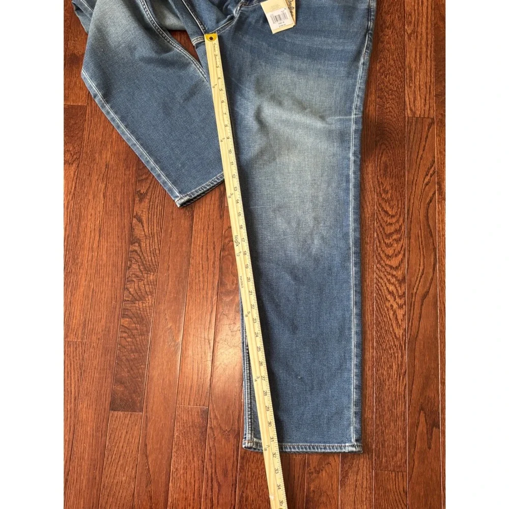 Faherty Stretch Terry Jeans Mens 38x32 Indigo Blue Straight Leg MBC0025 NEW